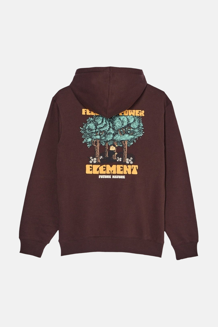 Sweat à capuche - brun