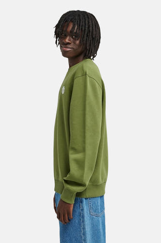 Sweat col O - vert