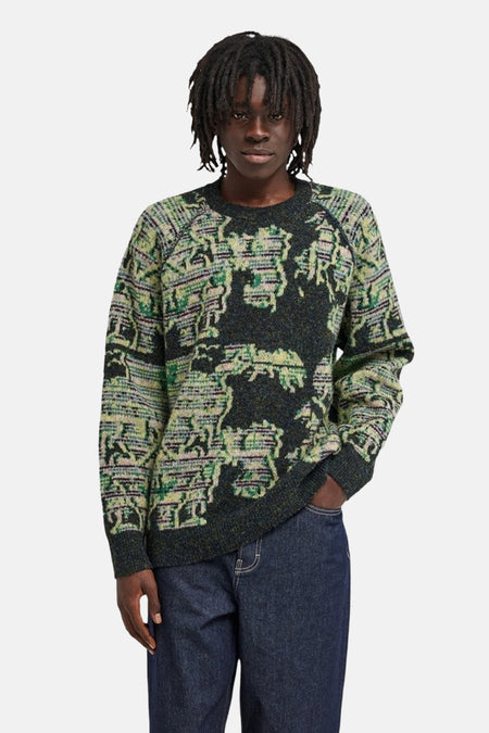 Pull col O vert - ELEMENT