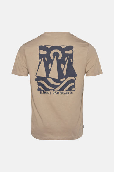 T-shirt (manches courtes) Beige - ELEMENT