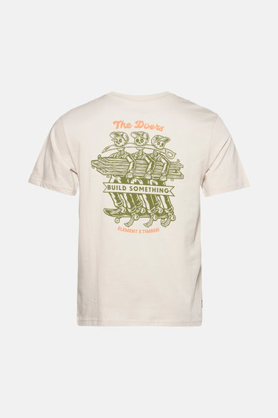 T-shirt (manches courtes) Écru - ELEMENT