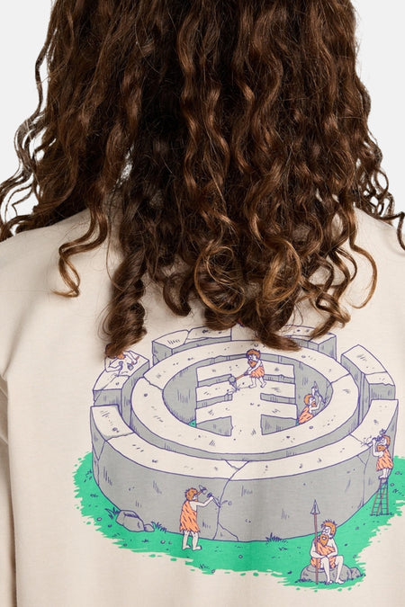 T-shirt à manches courtes - écru