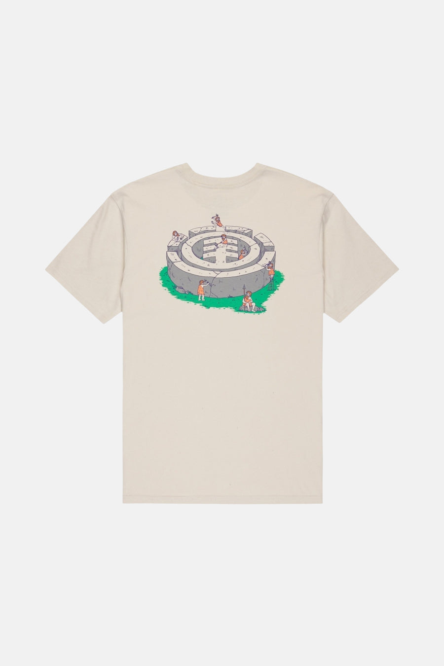 T-shirt à manches courtes - écru - ELEMENT