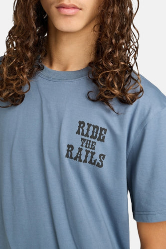 T-shirt à manches courtes - bleu - ELEMENT