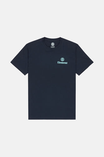 Donkerblauw Element T-shirt met logo.