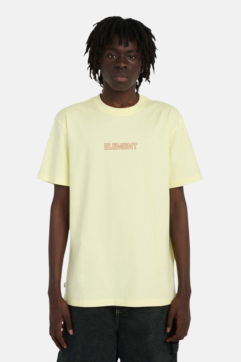 T-shirt à manches courtes - jaune