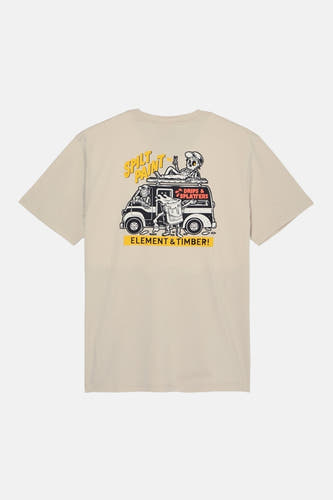 T-shirt (manches courtes) Écru - ELEMENT