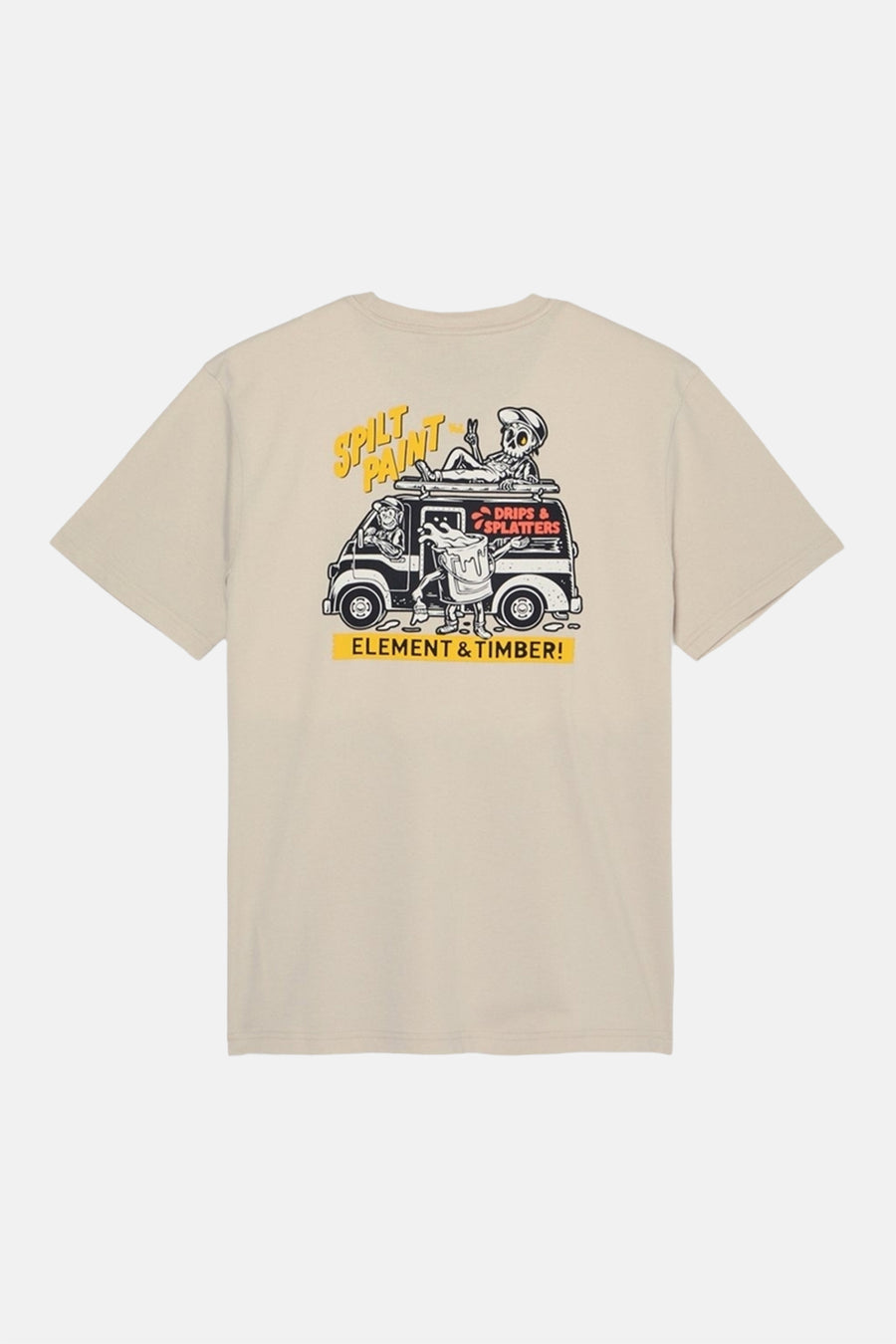 T-shirt (manches courtes) Écru - ELEMENT