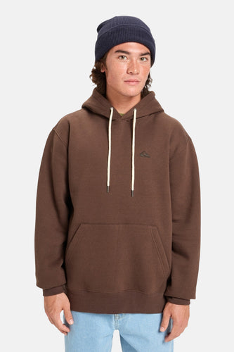 Sweat à capuche brun - Quiksilver