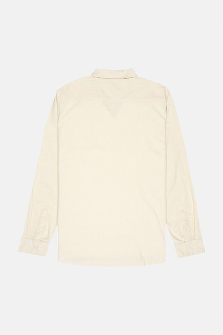 Chemise à manches longues - écru