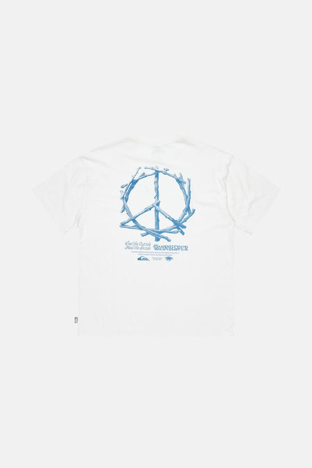 T-shirt (manches courtes) Blanc - Quiksilver