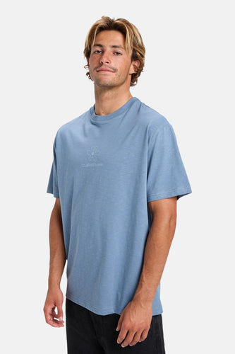 T-shirt (manches courtes) bleu - Quiksilver