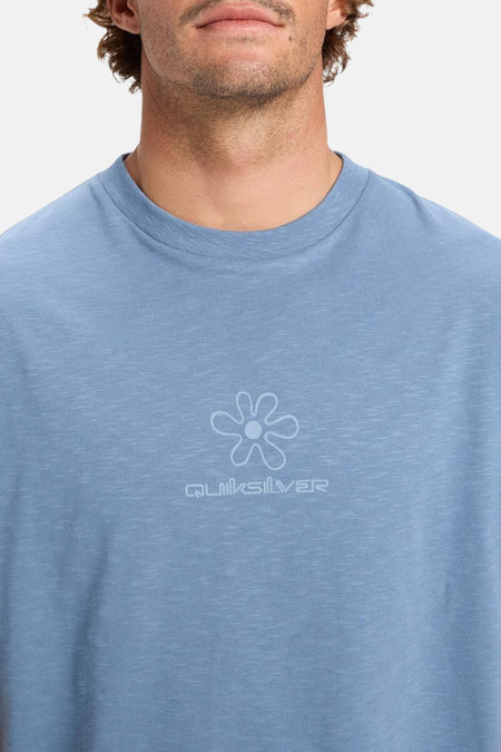T-shirt (manches courtes) bleu - Quiksilver