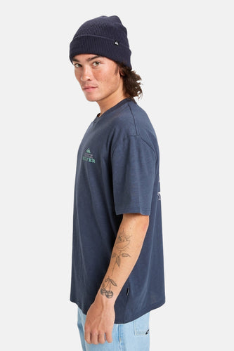 T-shirt (manches courtes) bleu - Quiksilver