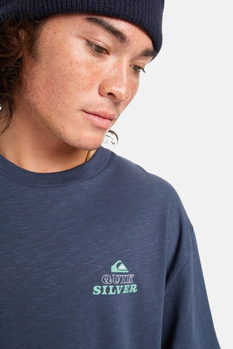 T-shirt (manches courtes) bleu - Quiksilver