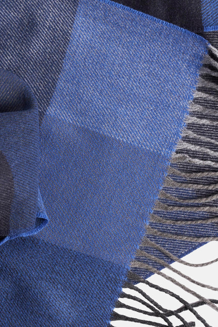 Foulard - bleu