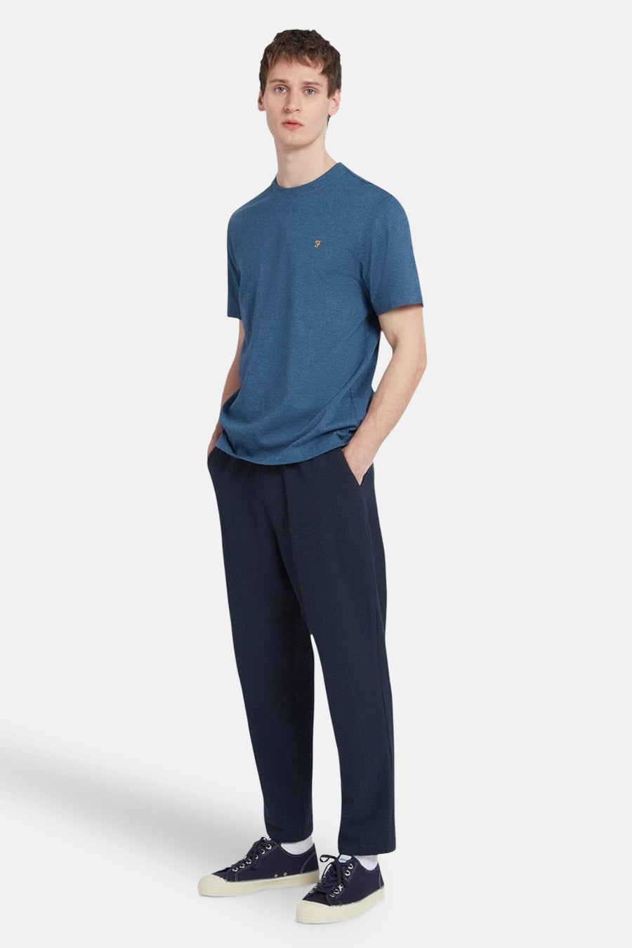 T-shirt à manches courtes - bleu - FARAH