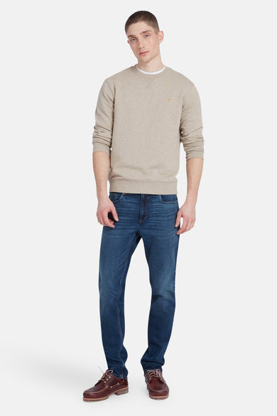 Sweat col O Beige - FARAH