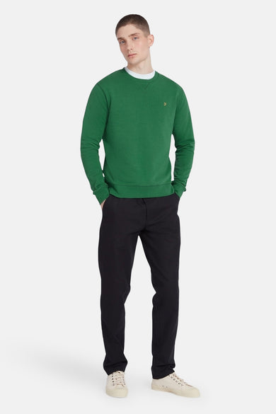 Sweat col O Vert - FARAH