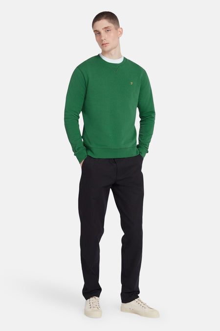 Sweat col O Vert - FARAH