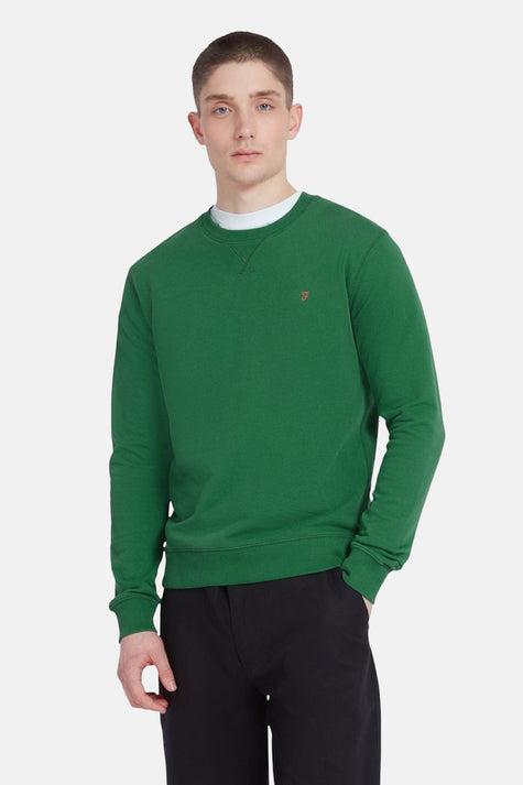 Sweat col O Vert - FARAH