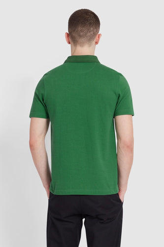 Polo à manches courtes - vert - FARAH - 5