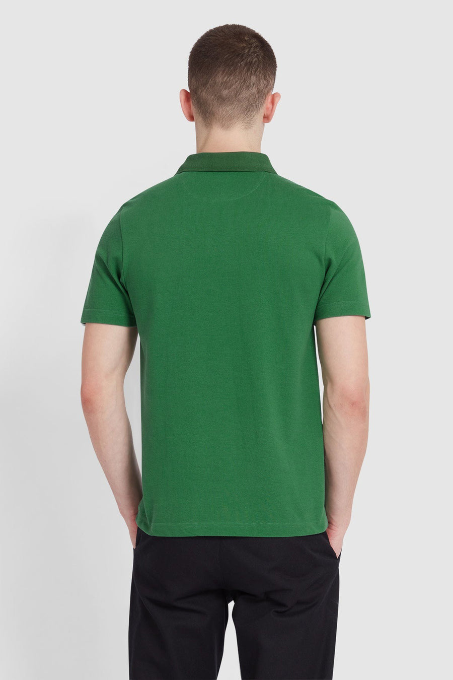 Polo à manches courtes - vert - FARAH - 3