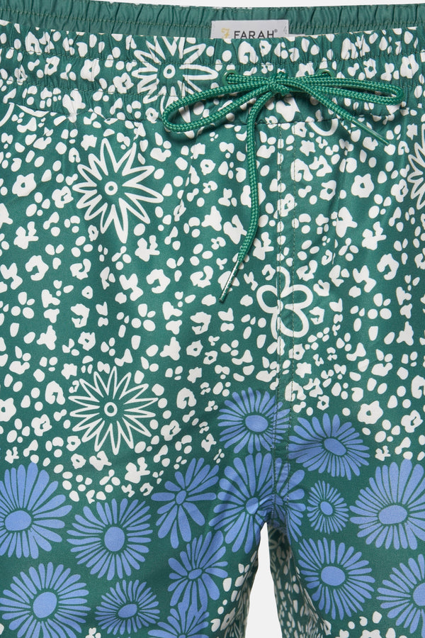 	Heren tops beachwear zwemshort Vert - FARAH