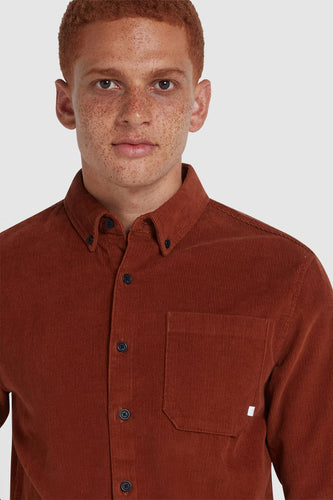 Chemise à manches longues - orange - FARAH