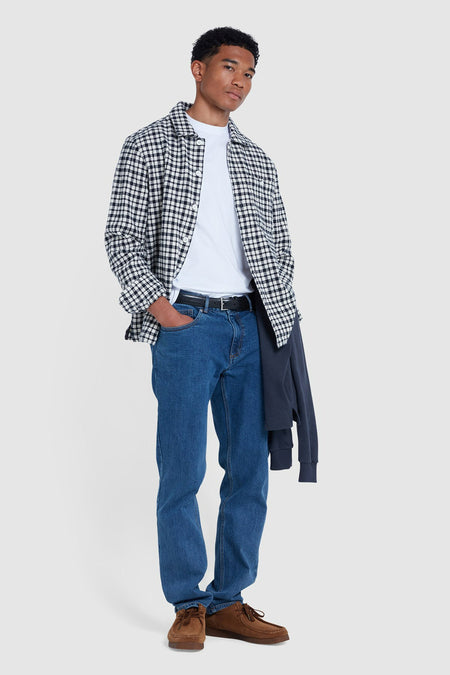 Chemise à manches longues - bleu