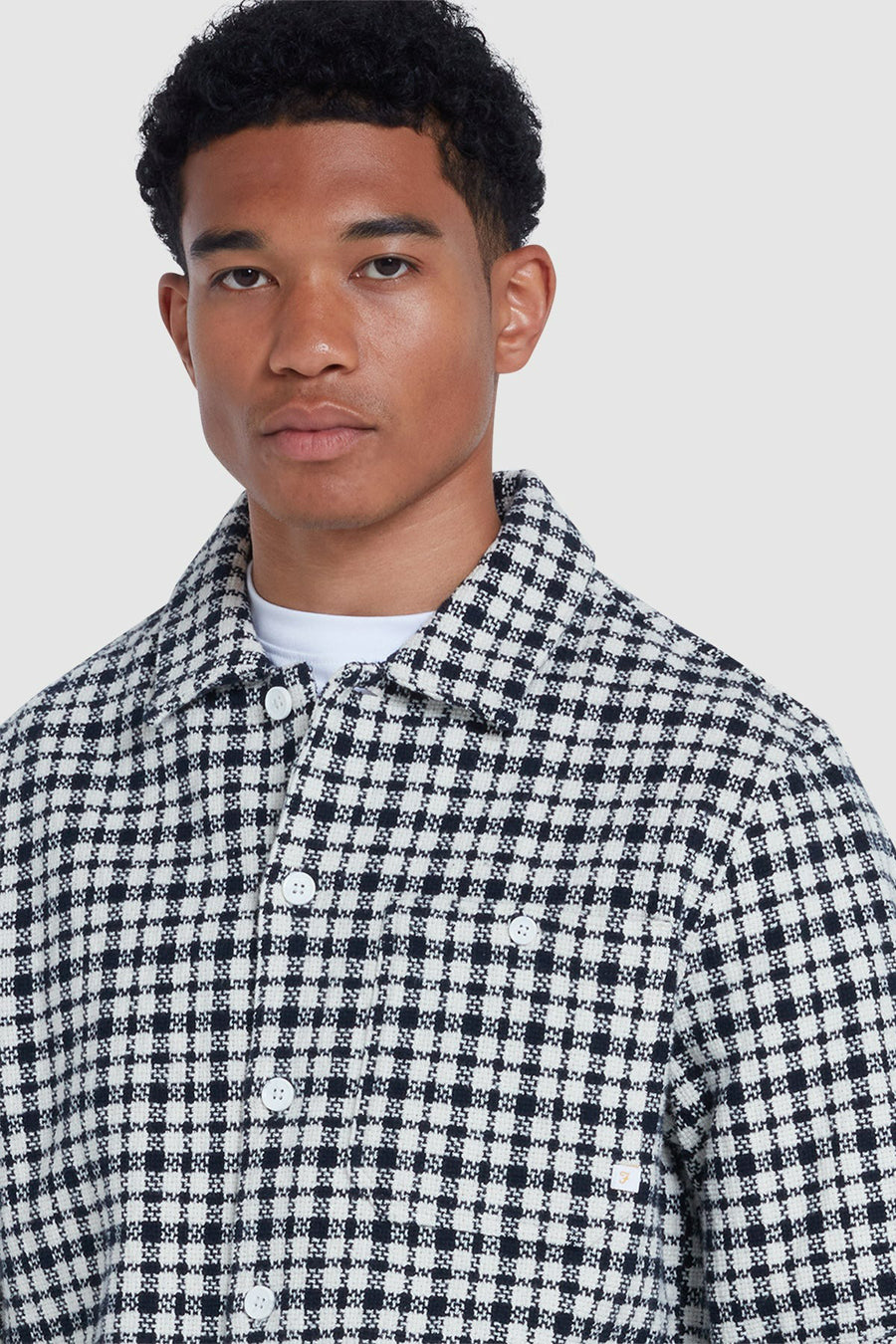 Chemise à manches longues - bleu - FARAH