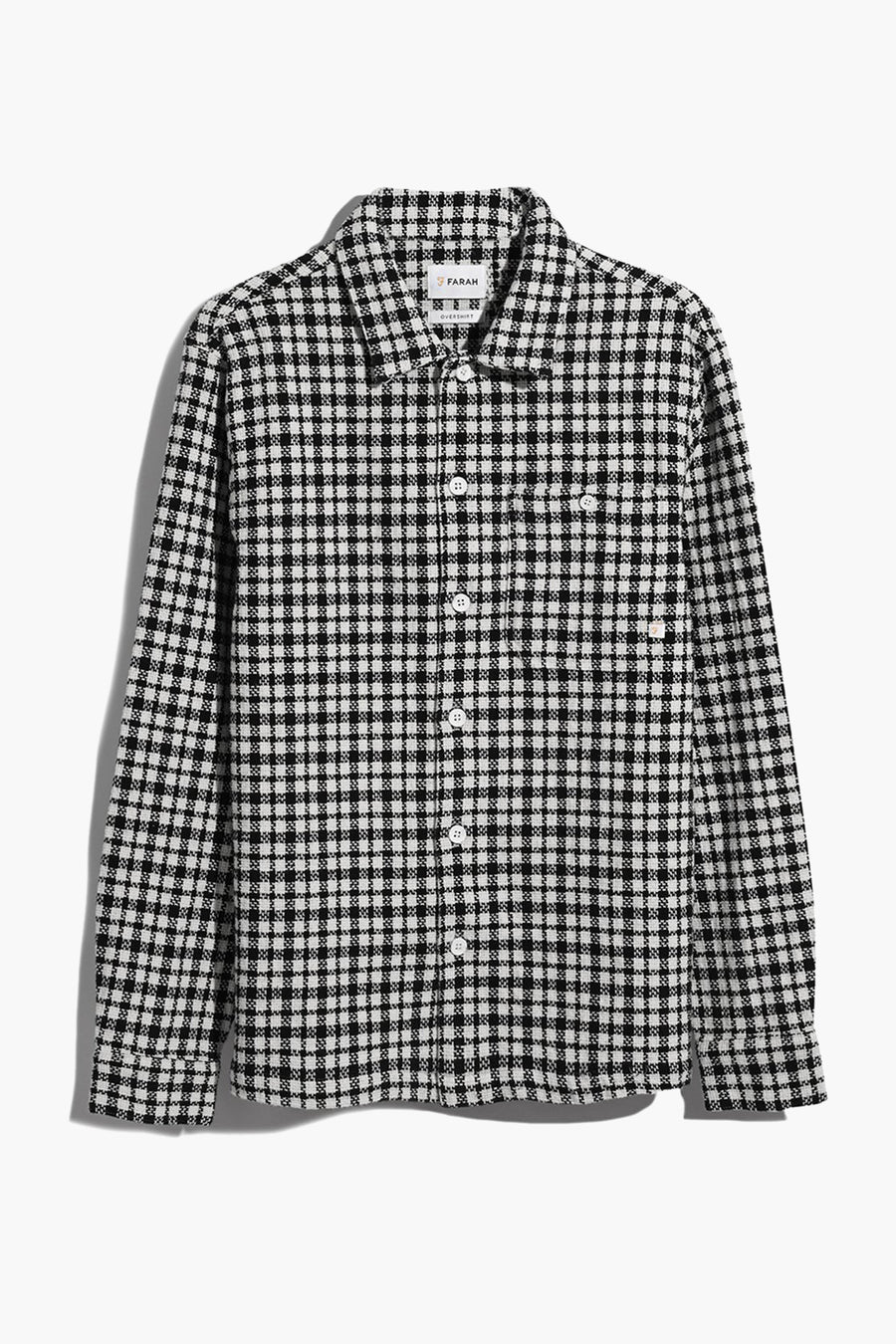 Chemise à manches longues - bleu - FARAH