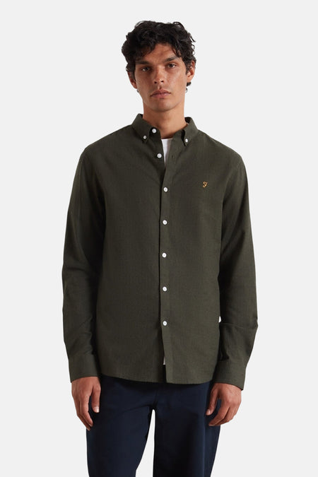 Chemise à manches longues - vert