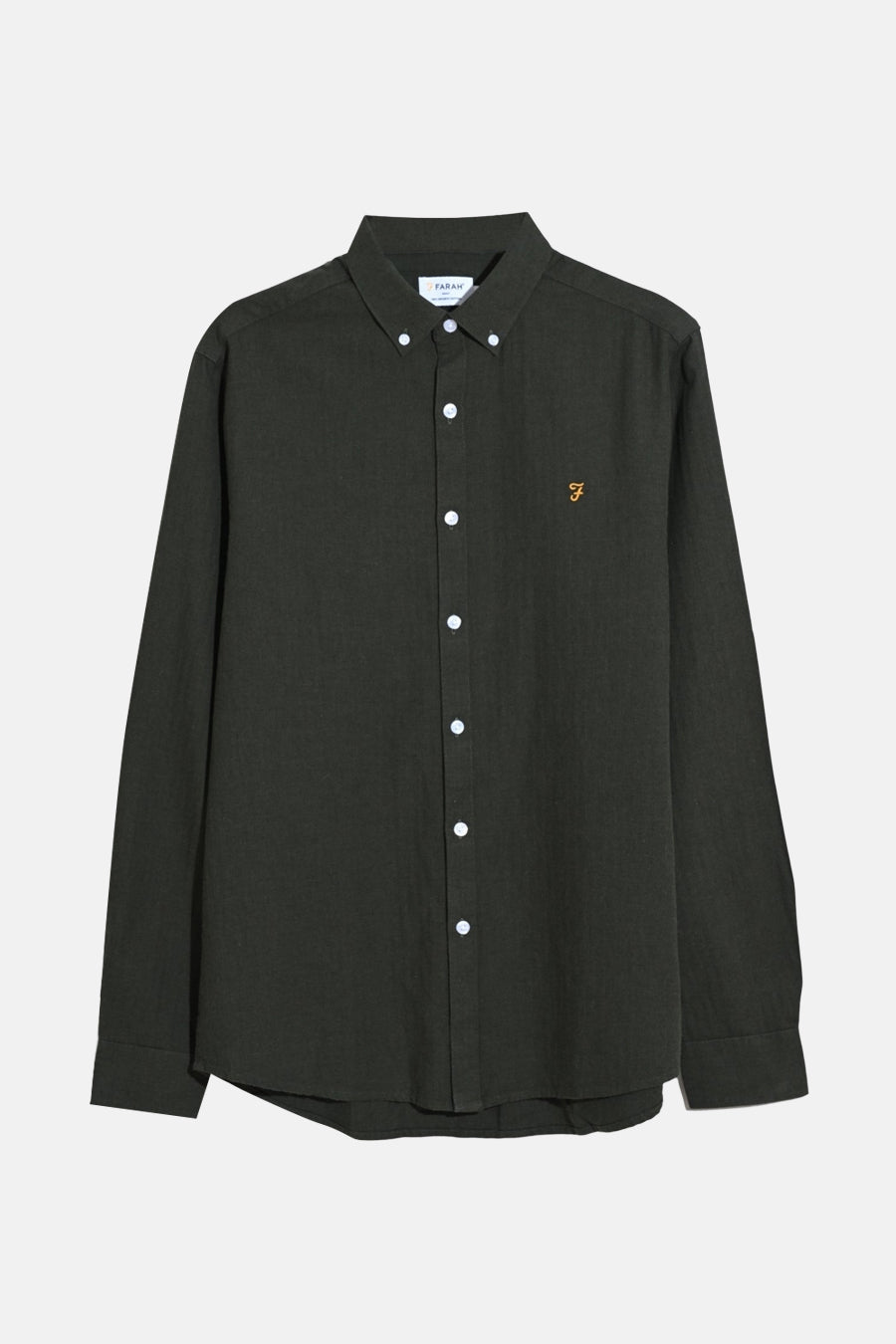 Chemise à manches longues - vert - FARAH - 5