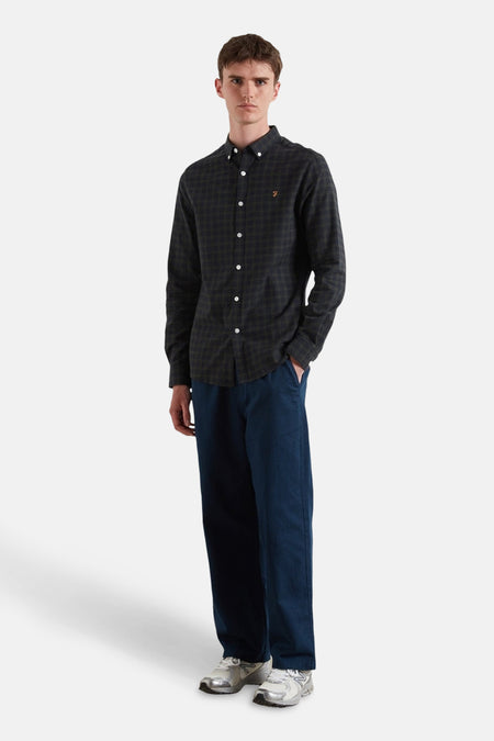 Chemise (manches longues) Bleu - FARAH