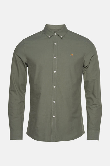 Chemise (manches longues) vert - FARAH