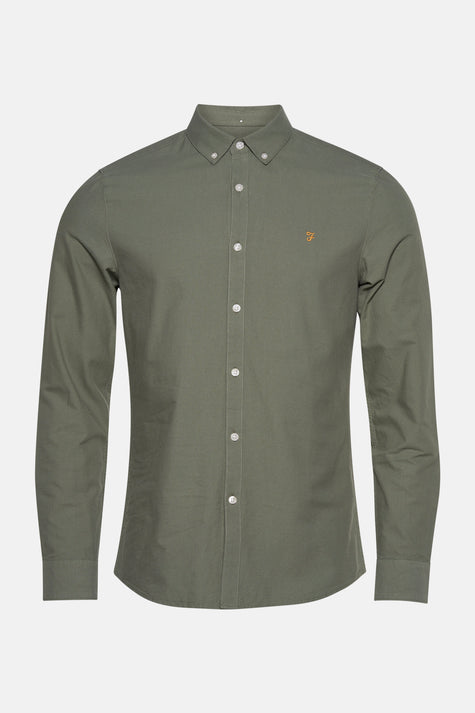 Chemise à manches longues - vert