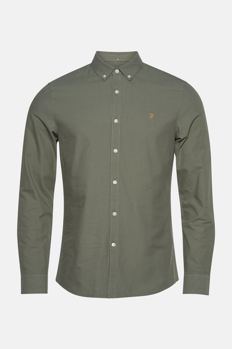 Chemise à manches longues - vert