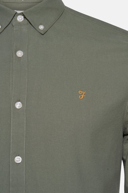 Chemise (manches longues) vert - FARAH