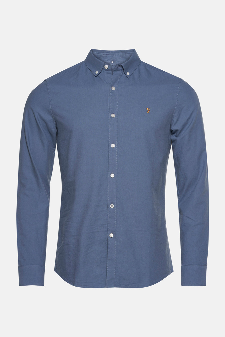 Chemise à manches longues - bleu - FARAH