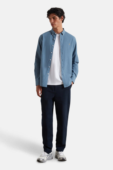 Chemise (manches longues) Bleu - FARAH