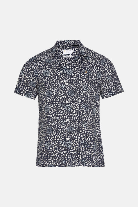 Chemise (manches courtes) Bleu - FARAH