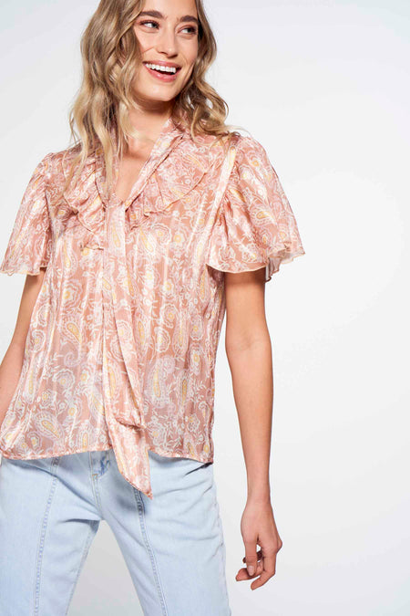 Blouse - rose