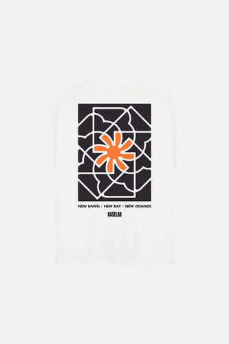 T-shirt à manches courtes - Blanc - BASELAB