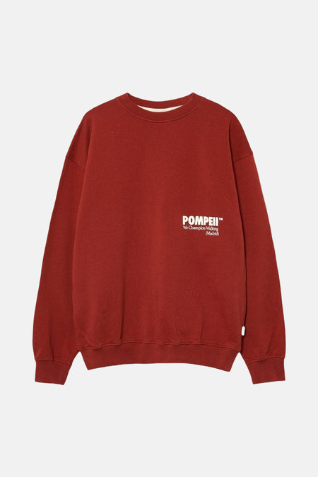 Sweat col O Rouge - POMPEII