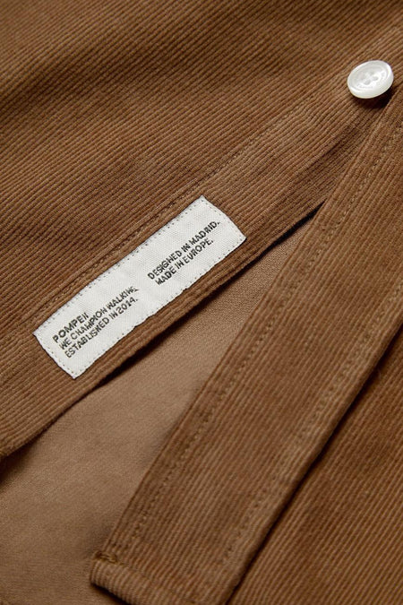 Chemise à manches longues - brun