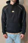 Sweat à capuche Noir - BASELAB