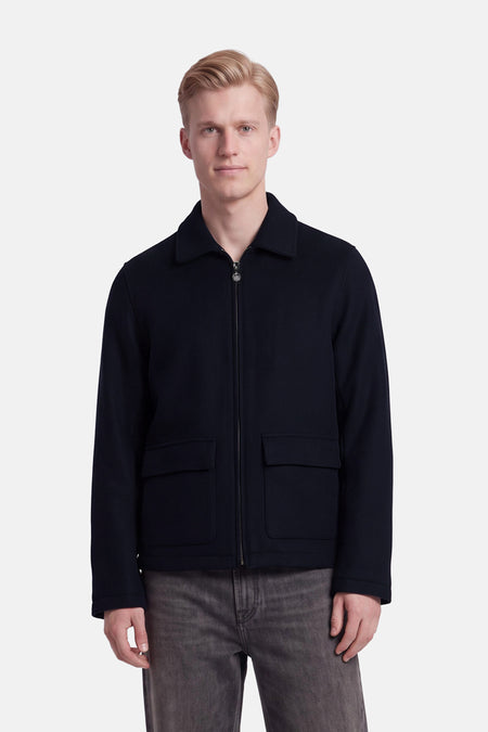 Veste courte - bleu