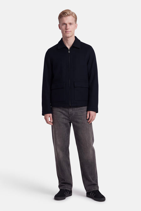 Veste courte - bleu