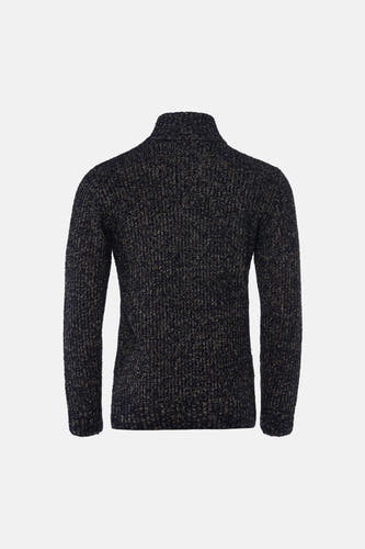 Pull col O - bleu